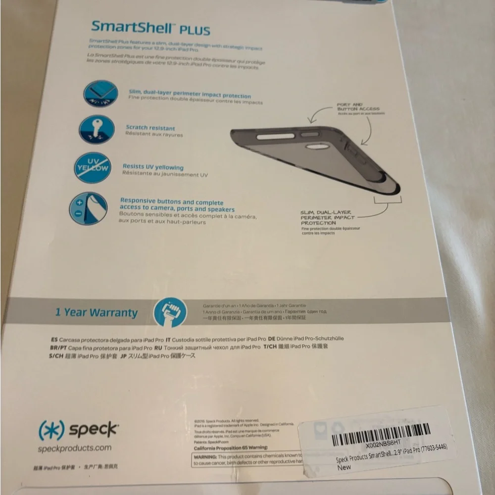 Speck SmartShell Plus for iPad Pro 12.9 inch